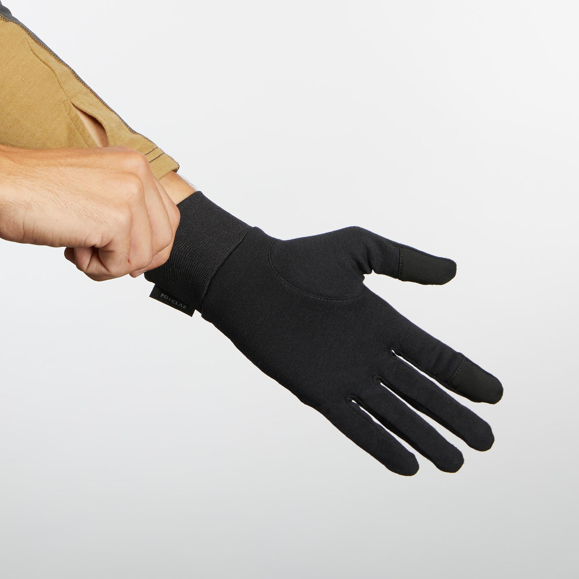Alternative view of Quechua Adult MT500 Backpacking Silk Liner Gloves