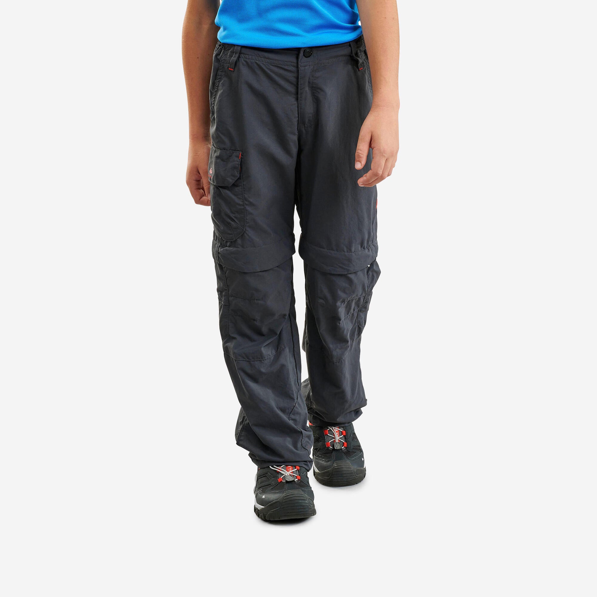 Quechua Kids’ MH500 Convertible Hiking Pants   Ages 7 15