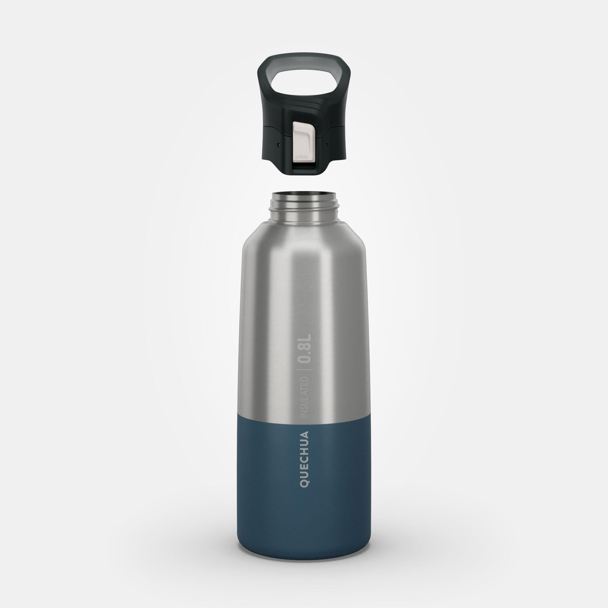 Alternative view of Quechua MH900 Double Wall Insulated 800 ml Water Bottle