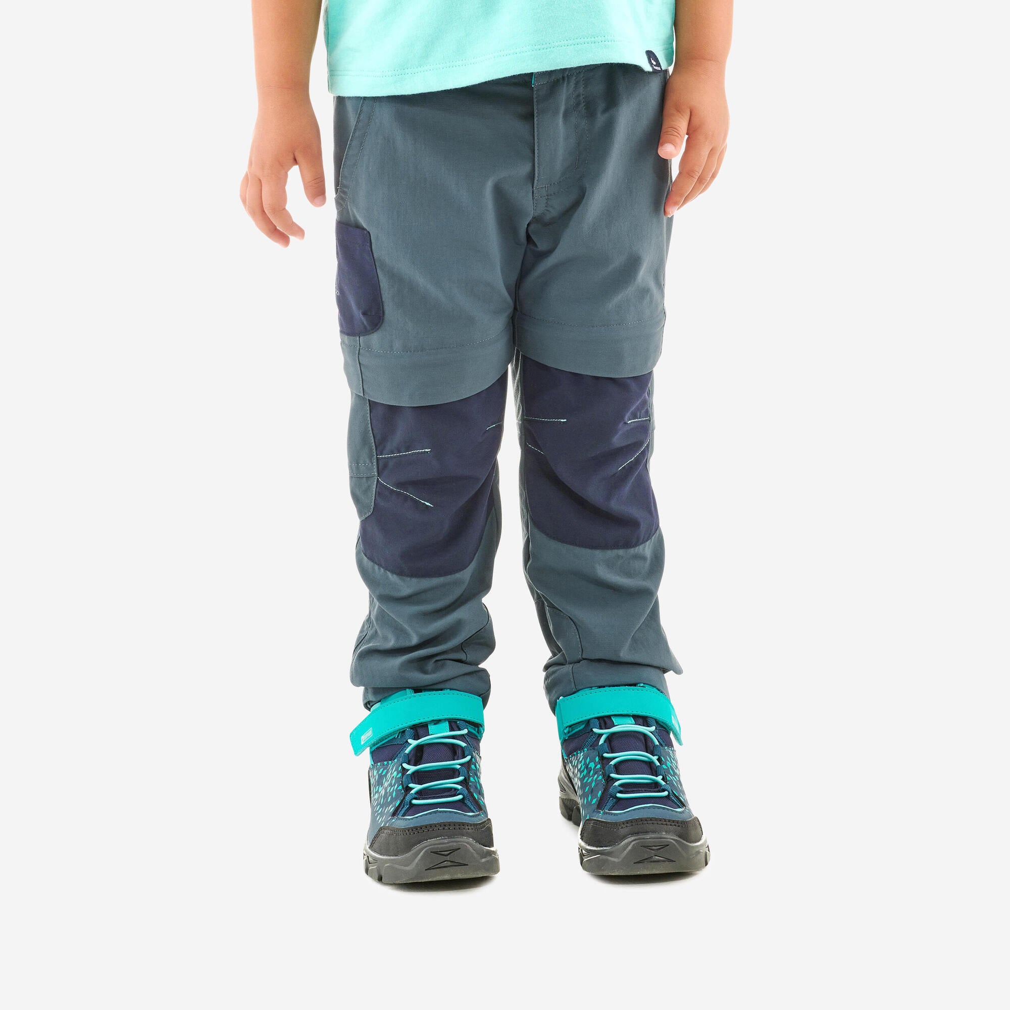 Quechua Kids' MH500 Convertible Hiking Pants   Ages 2 6