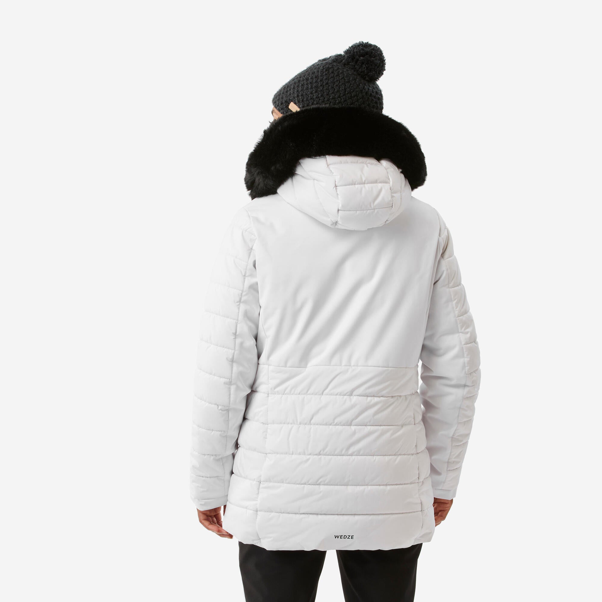 Alternative view of Wedze Women's 100 Mid Length Warm Ski Jacket
