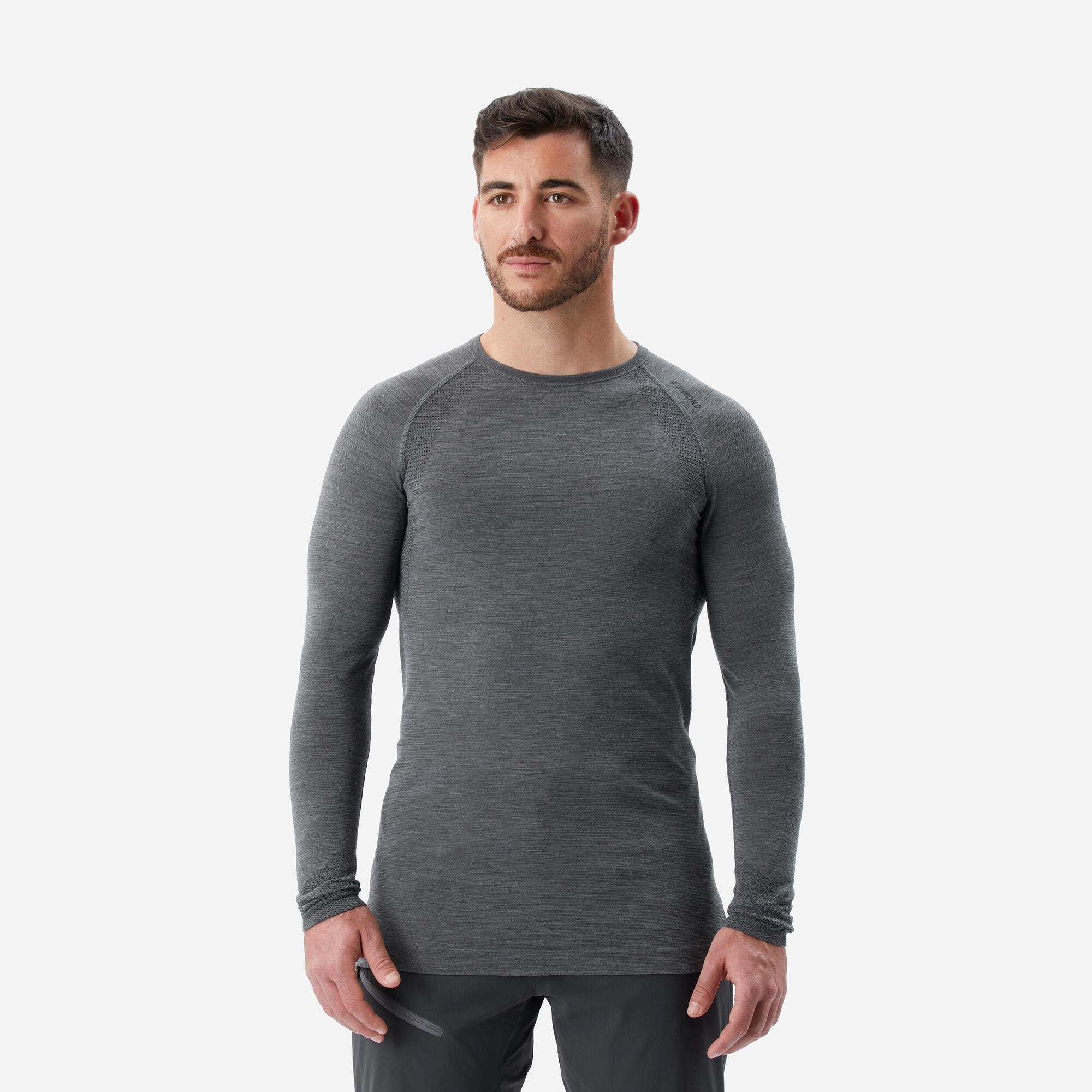 Simond Men's Alpinism Seamless Wool Long Sleeve Shirt