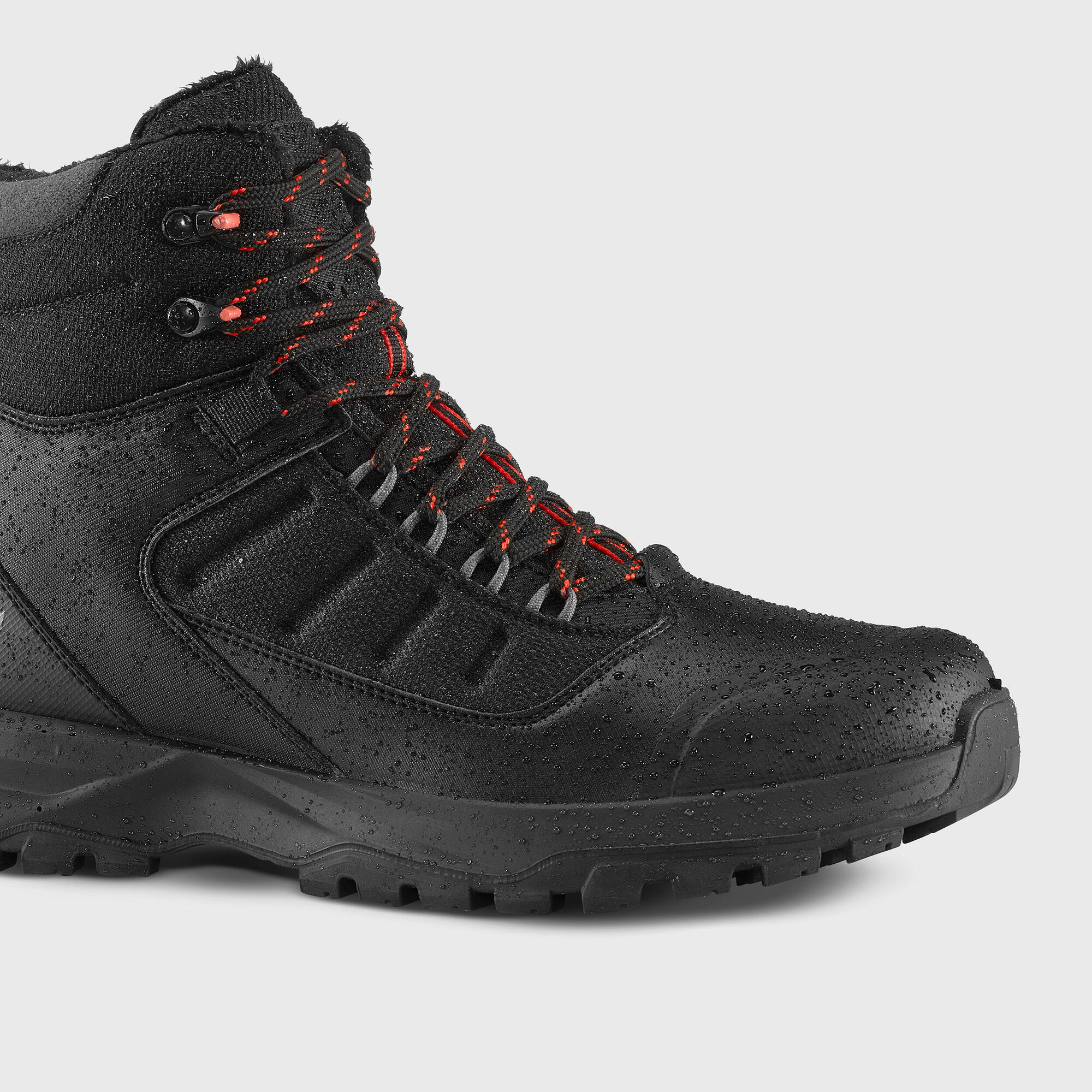 Alternative view of Quechua Men's NH500 Warm Waterproof Mid Snow Hiking Boots
