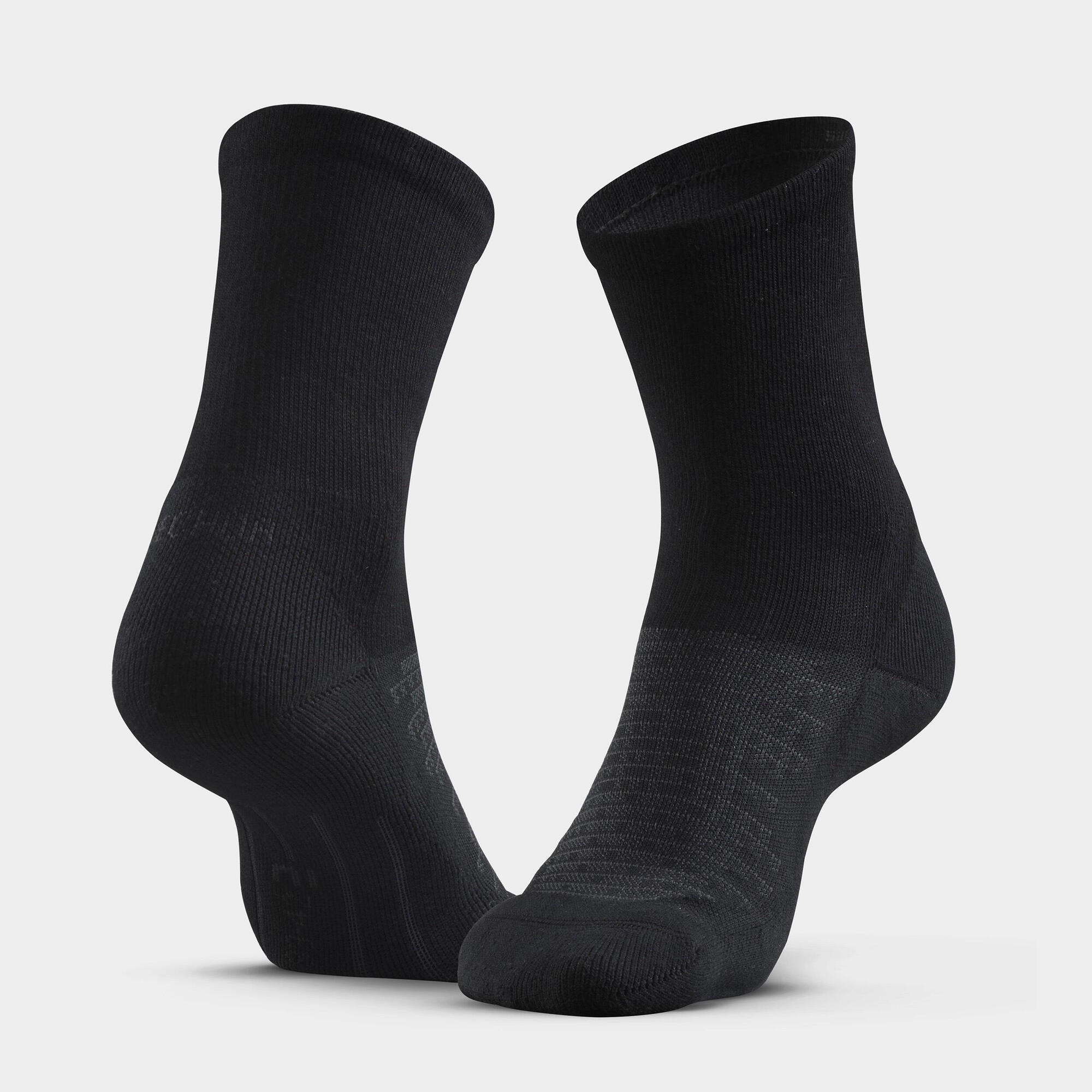 Alternative view of Quechua Sock Hike 100 High 2 Pack   black