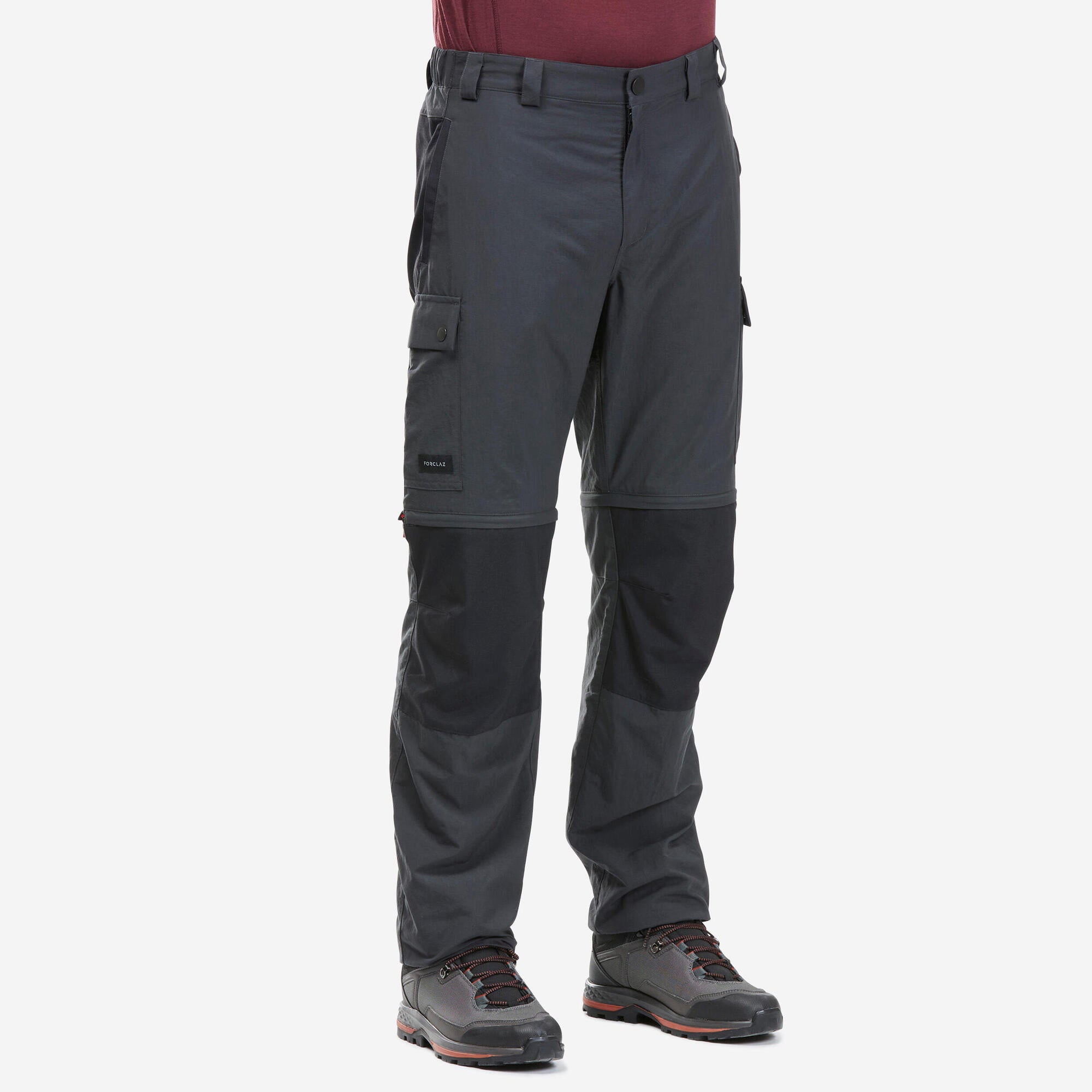 Forclaz Men's MT100 2 in 1 Zip Off Hiking Pants