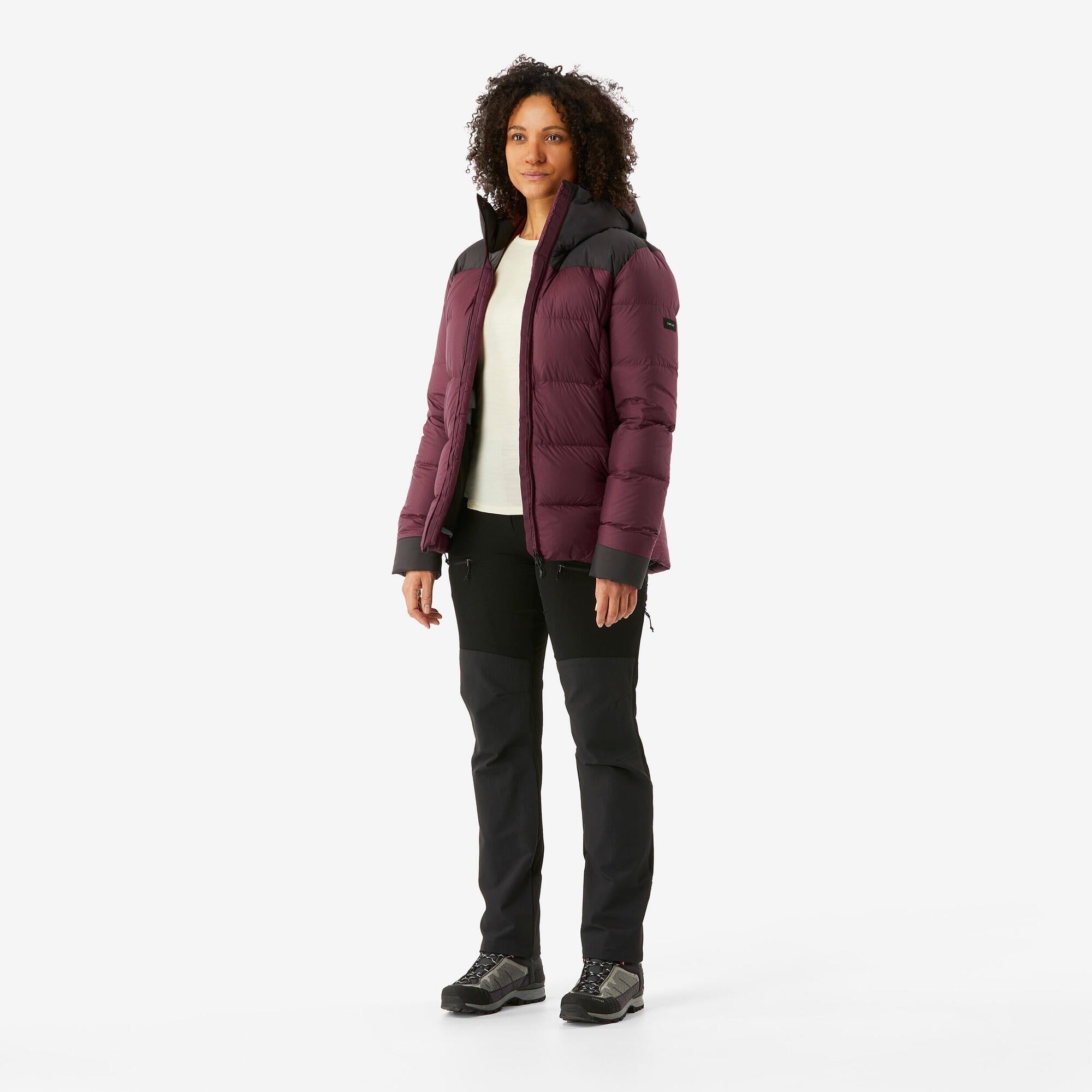 Alternative view of Simond Women’s MT900 Hooded Down Puffer Jacket