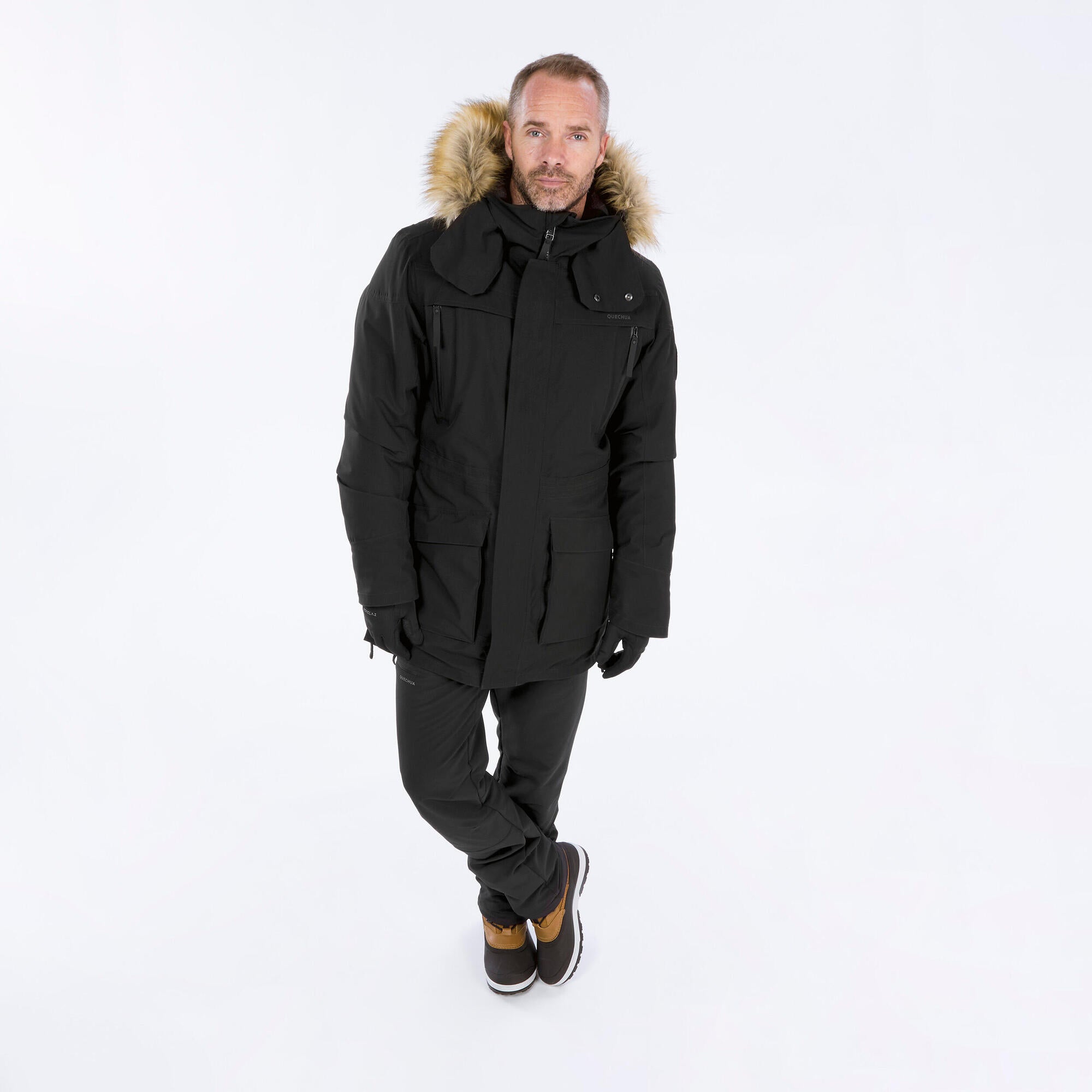 Alternative view of Quechua Men's NH900 Winter Waterproof Hiking Parka