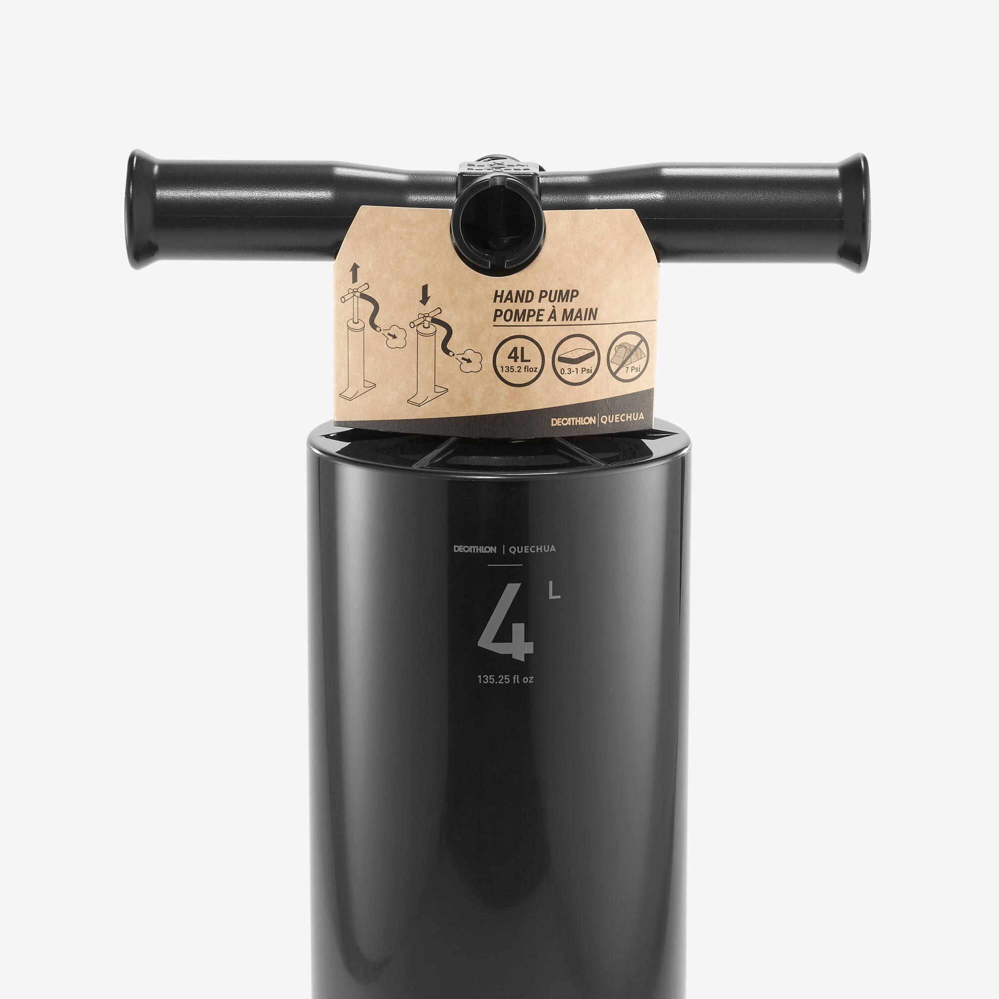 Alternative view of Quechua Mattress Double Action Hand Pump