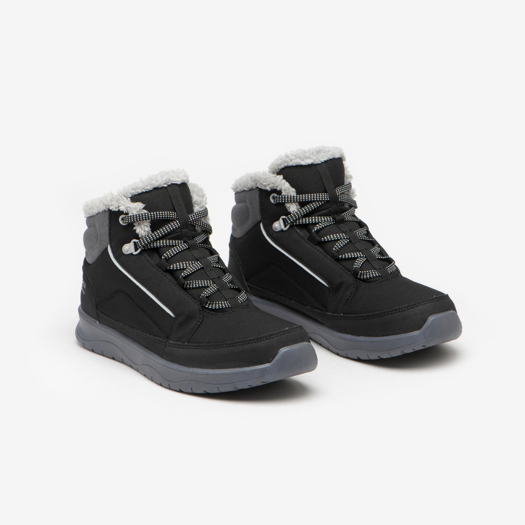 Alternative view of Quechua Women's Warm Waterproof Snow Hiking Boots   NH100 Mid