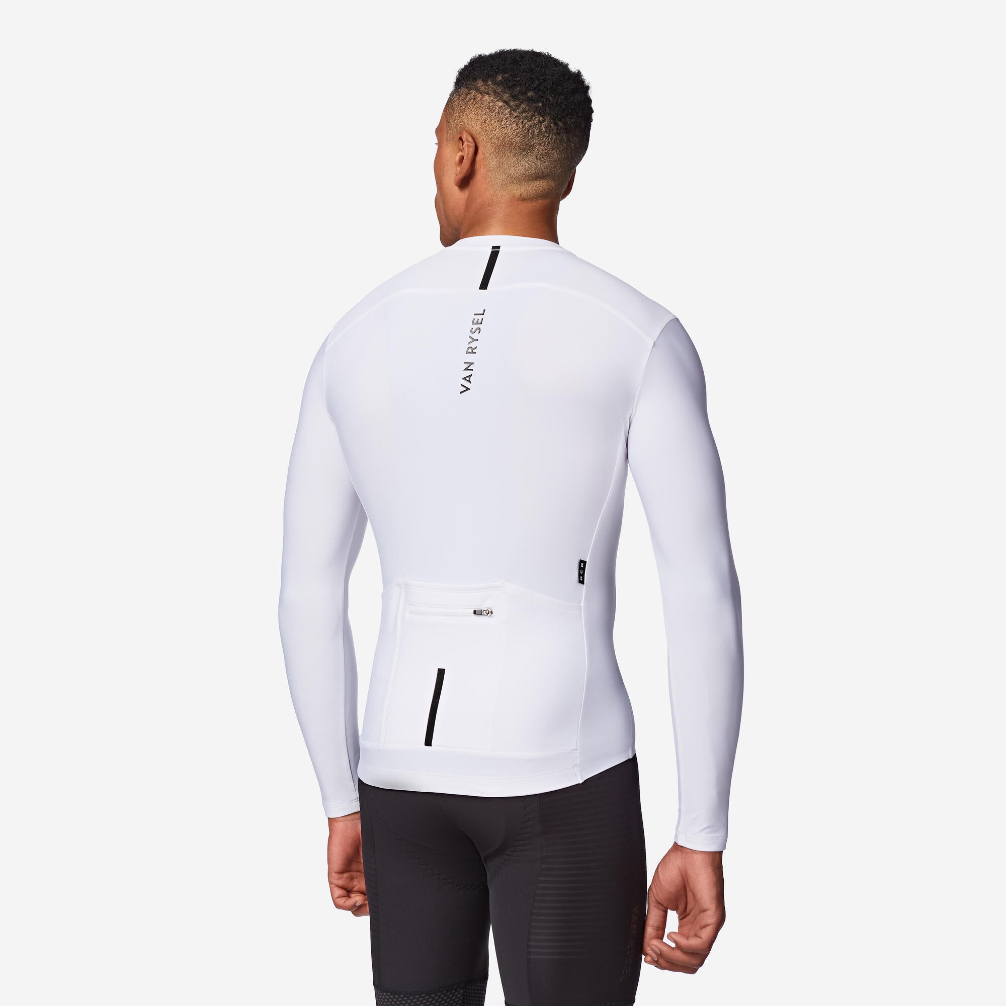 Alternative view of Van Rysel Unisex RCR 2 Long Sleeved Fleece Lined Cycling Jersey