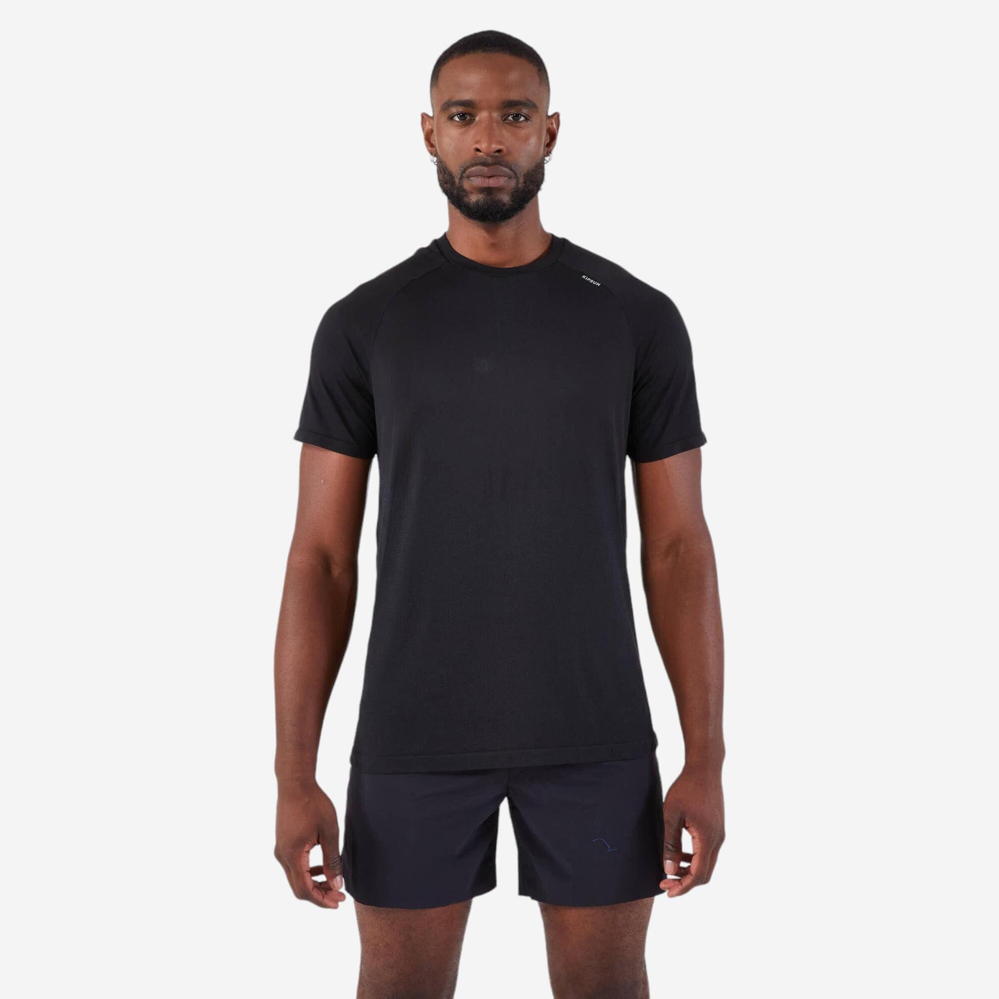 Kiprun Men's Run 500 Comfort Seamless Running T shirt