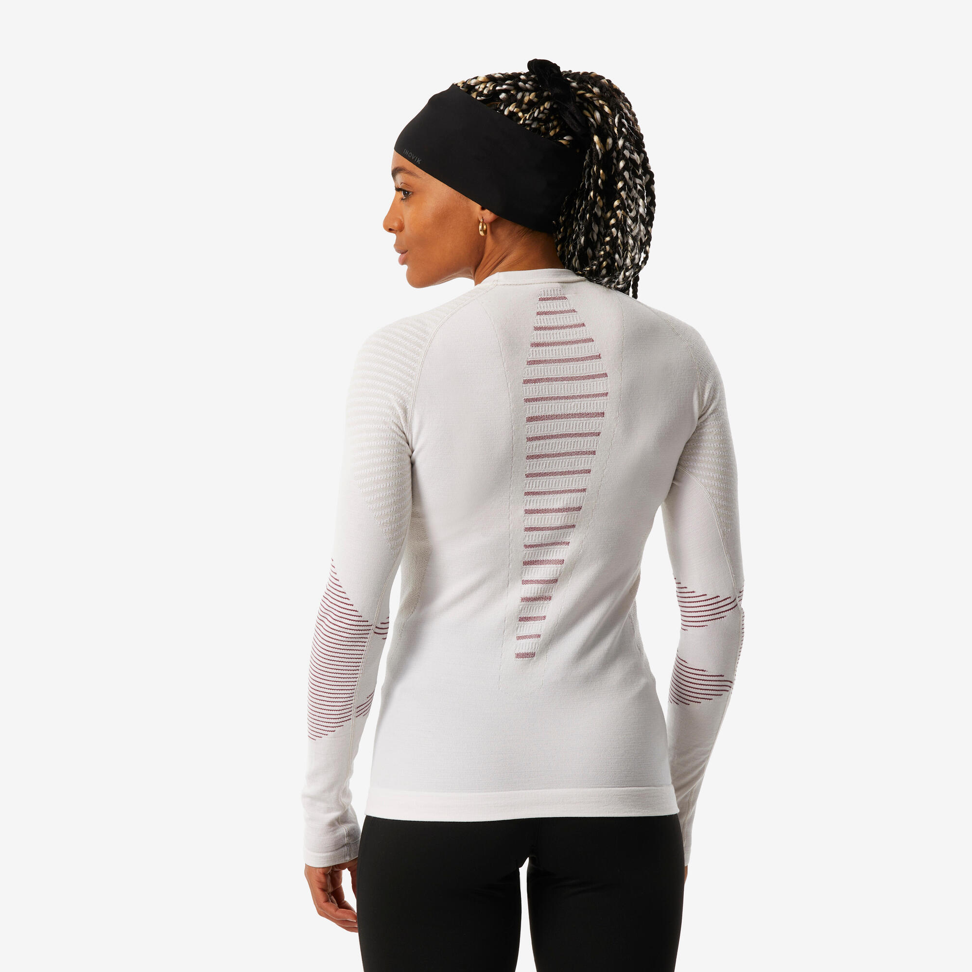 Alternative view of Wedze Women’s BL900 Merino Wool Ski Base Layer Top
