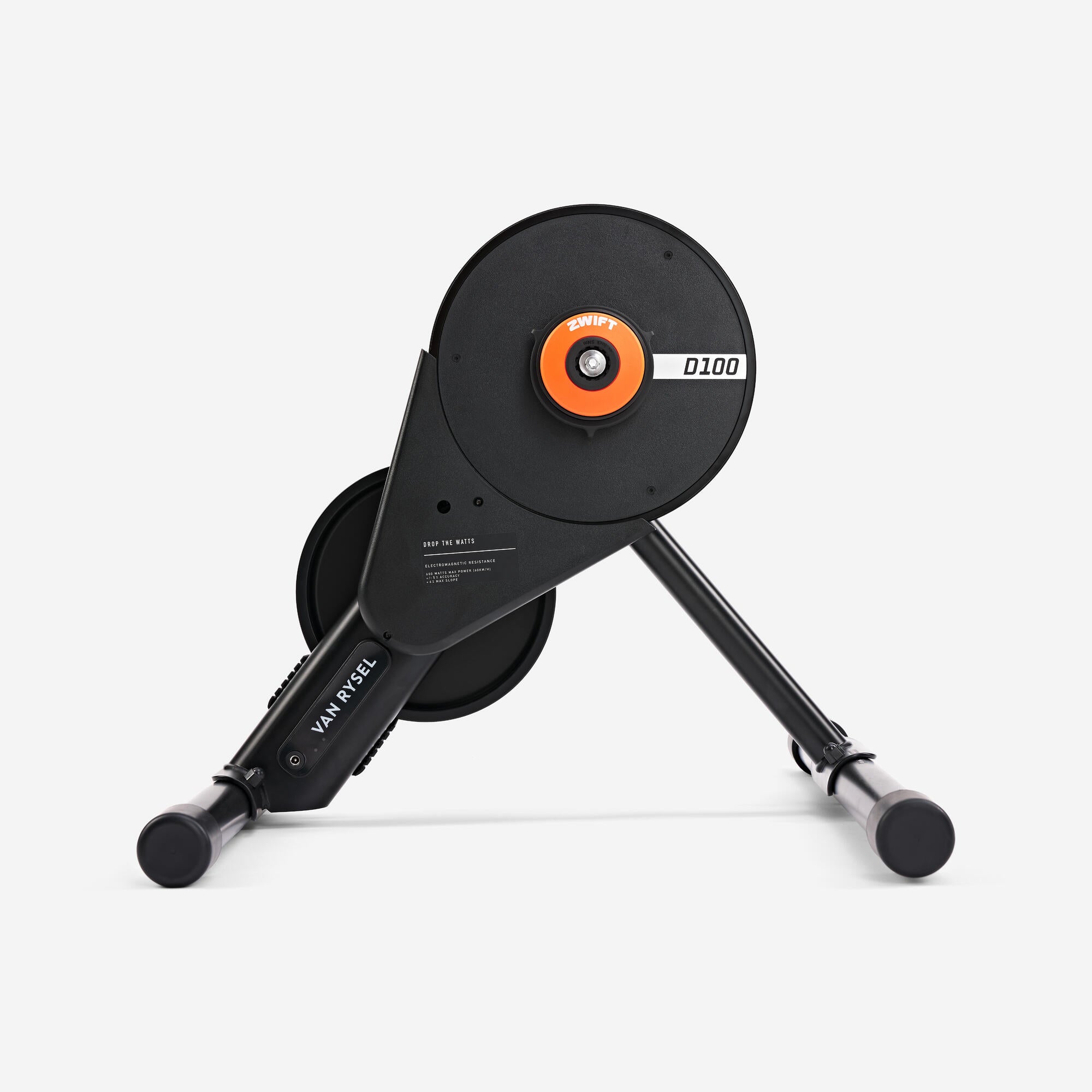 Alternative view of Van Rysel D100 Home Trainer with Zwift Cog and Click