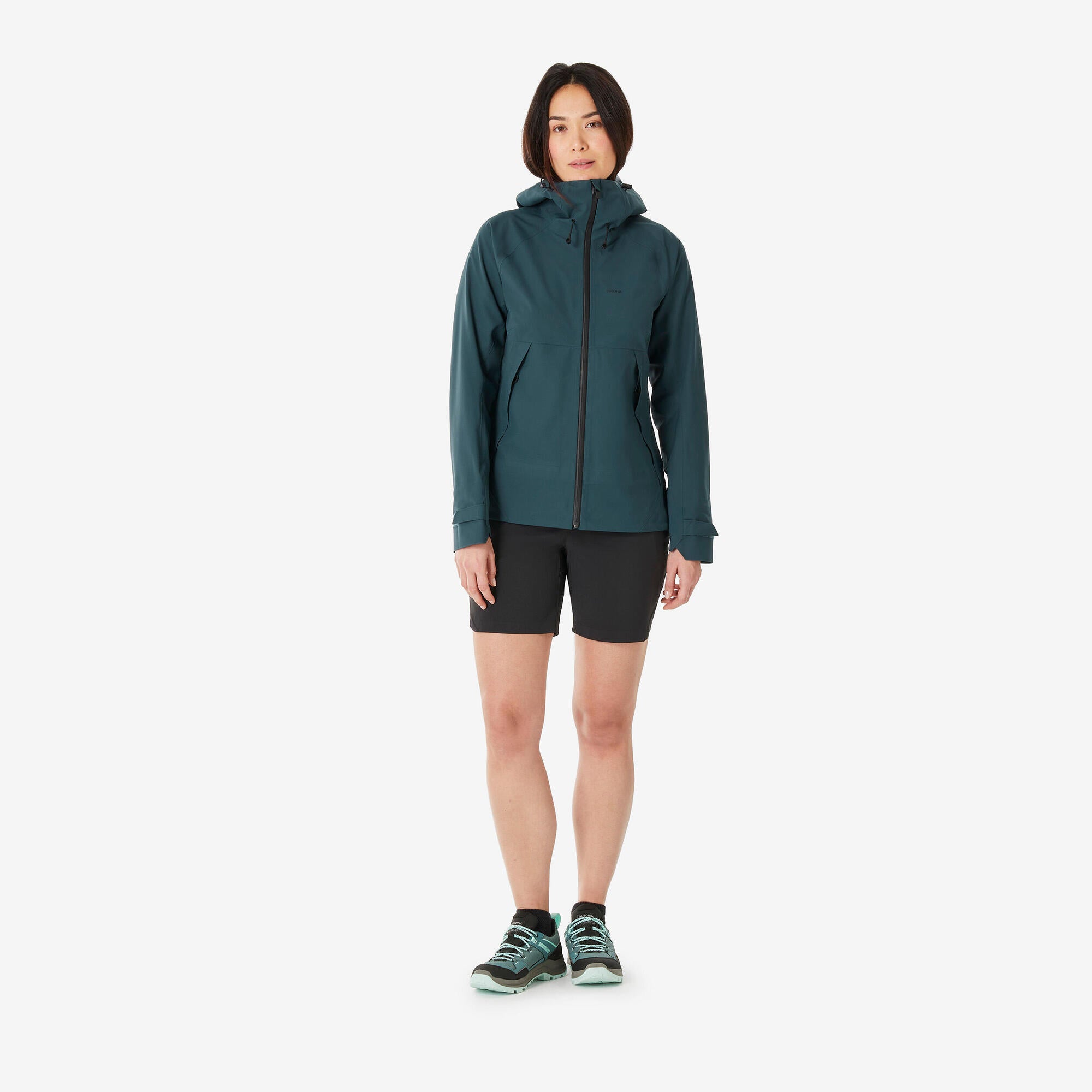 Alternative view of Quechua Women's MH500 Lightweight Waterproof Hiking Jacket