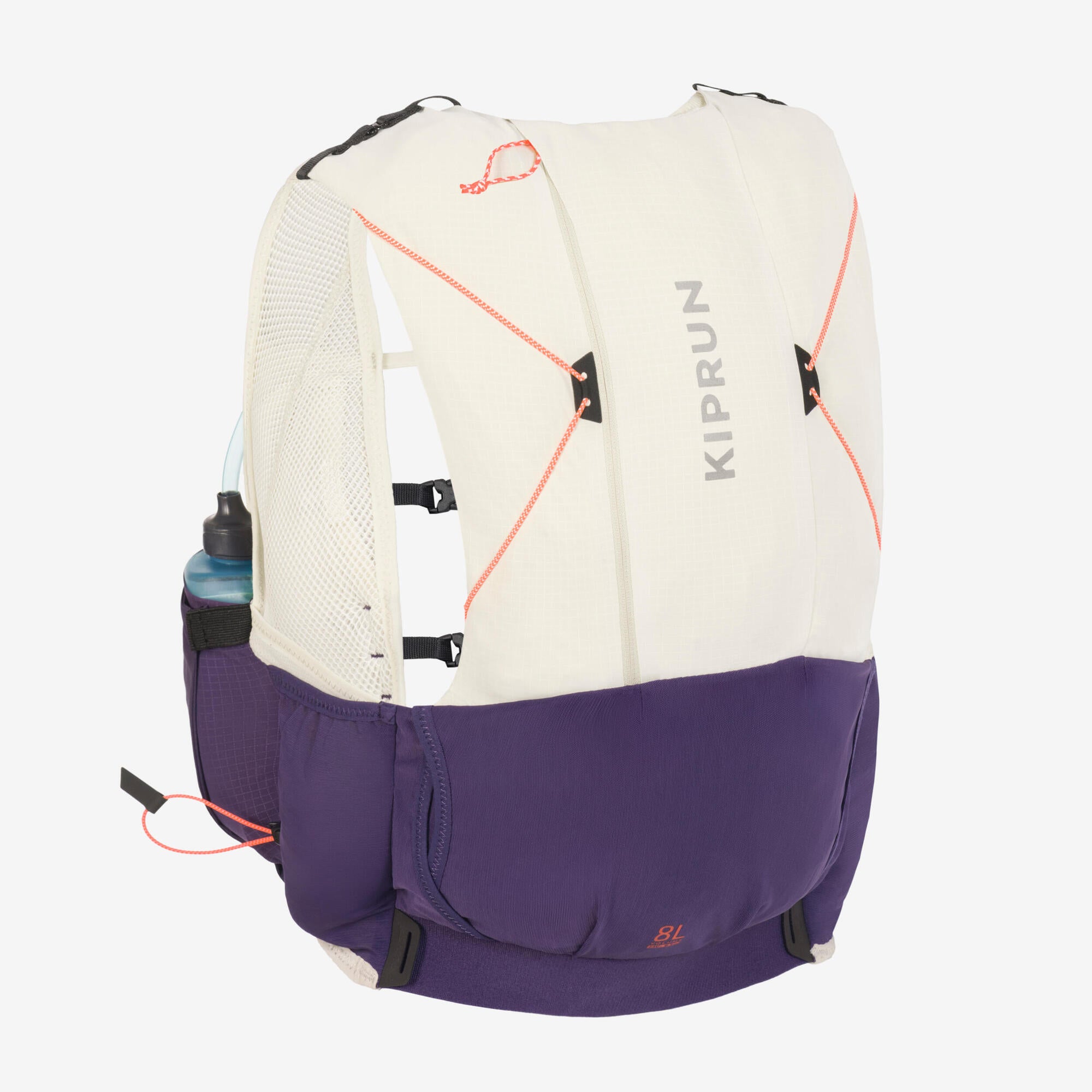 KIPRUN 8L Women's trail running bag   Beige purple