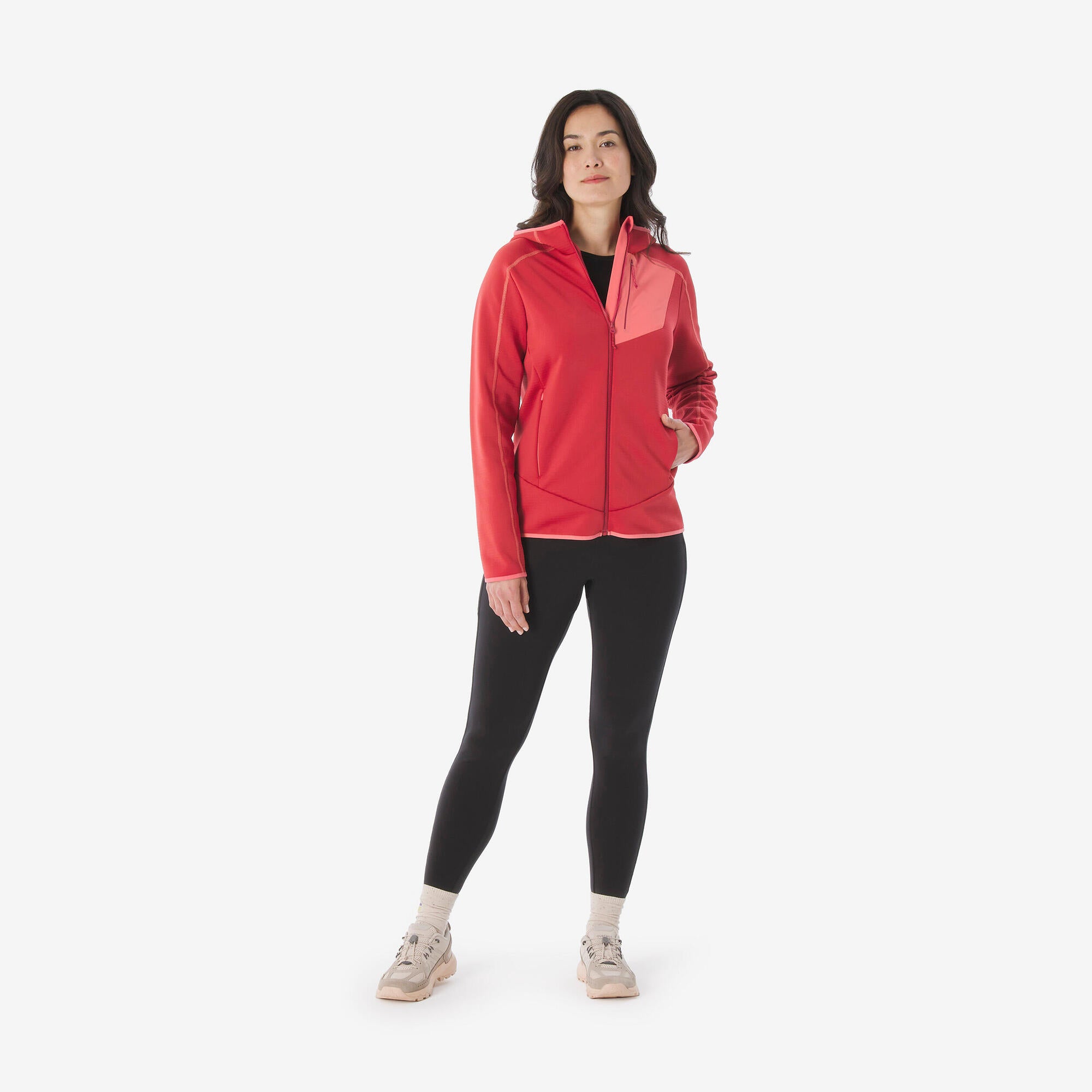 Alternative view of Quechua Women’s MH500 Full Zip Hiking Fleece