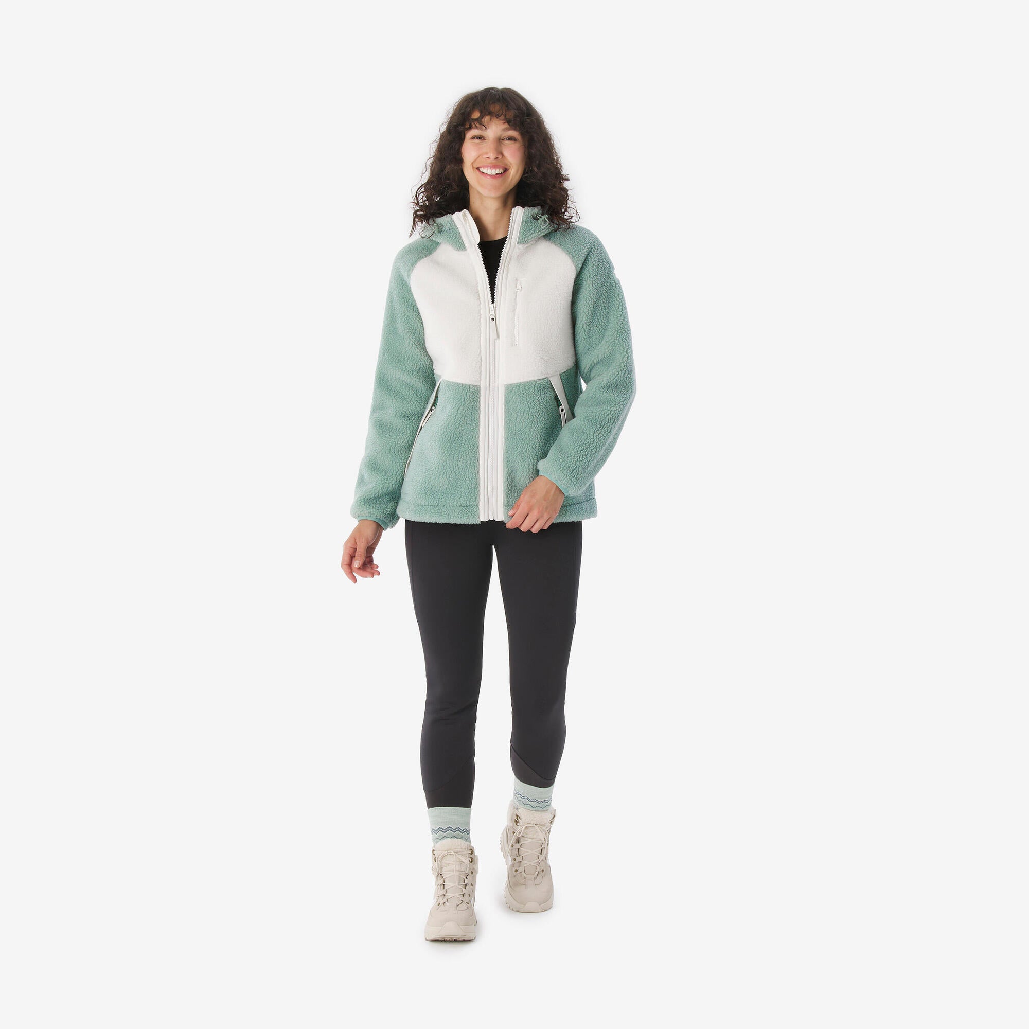 Alternative view of Quechua Women's NH900 Sherpa Hiking Fleece