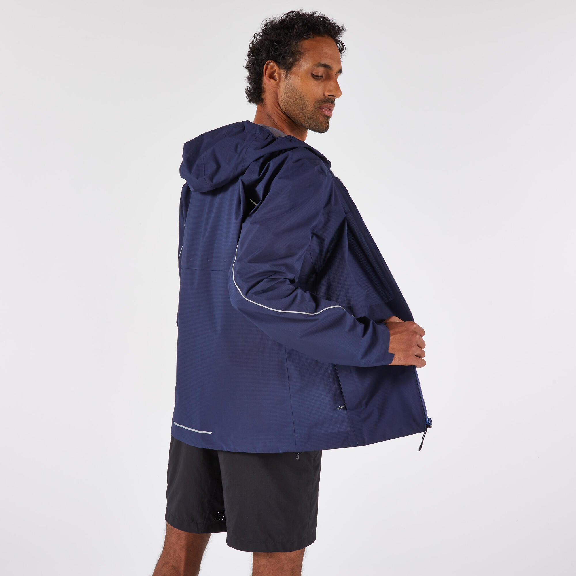 Alternative view of Kiprun Men's 500 Waterproof Trail Running Jacket