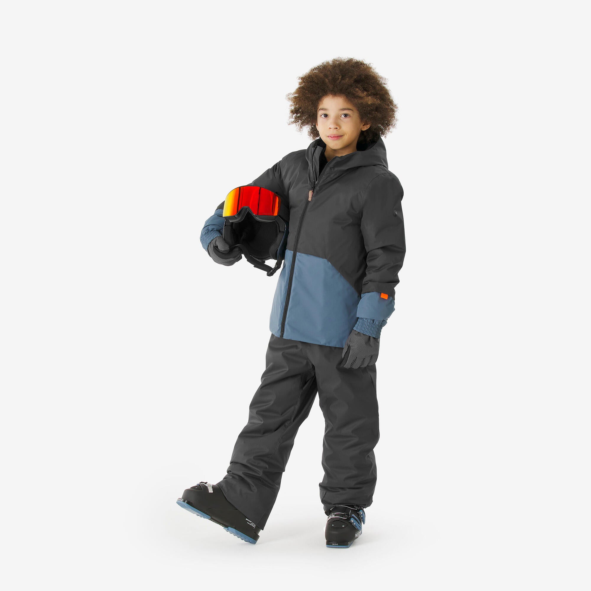 Alternative view of Wedze Kids' 100 Warm Waterproof Ski Jacket