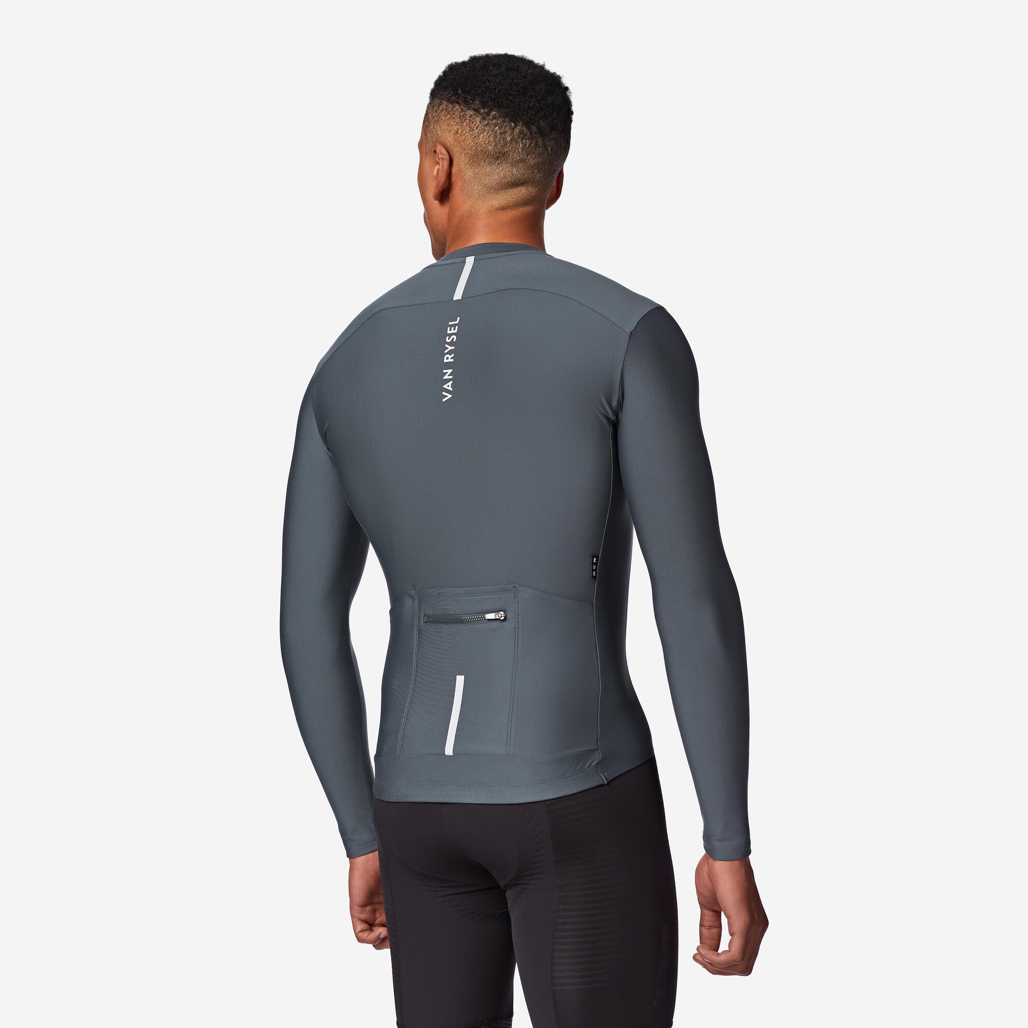 Alternative view of Van Rysel Unisex RCR 2 Long Sleeved Fleece Lined Cycling Jersey