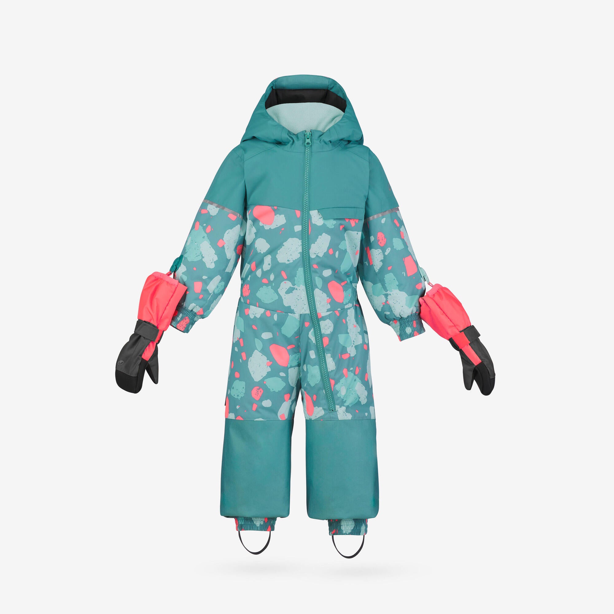Alternative view of Wedze Kids' 500 Adjustable Waterproof Snowsuit