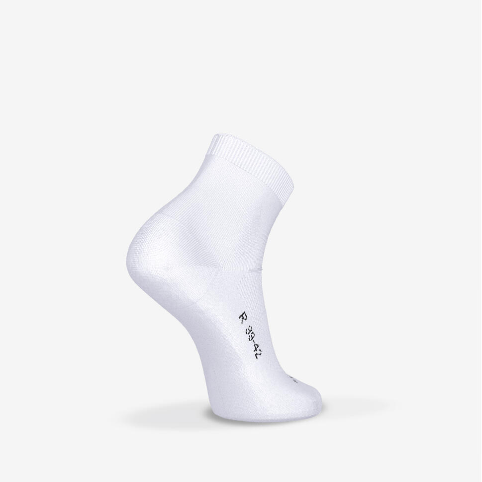 Kiprun Run 500 Thin Breathable Mid Socks 2 Pack - Image 5