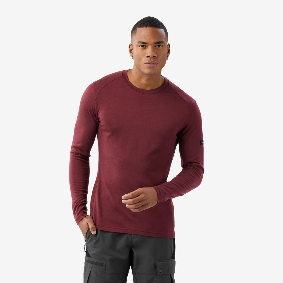 Simond Men's MT500 Long sleeve 100% Merino Wool T shirt - Image 9