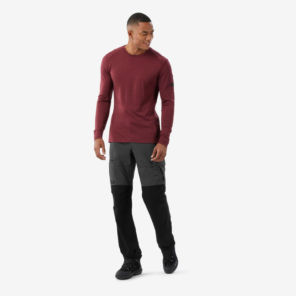 Simond Men's MT500 Long sleeve 100% Merino Wool T shirt - Image 11