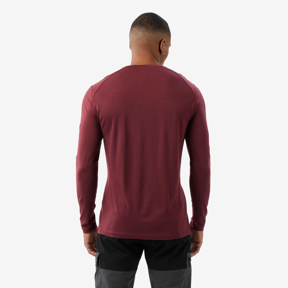 Simond Men's MT500 Long sleeve 100% Merino Wool T shirt - Image 13