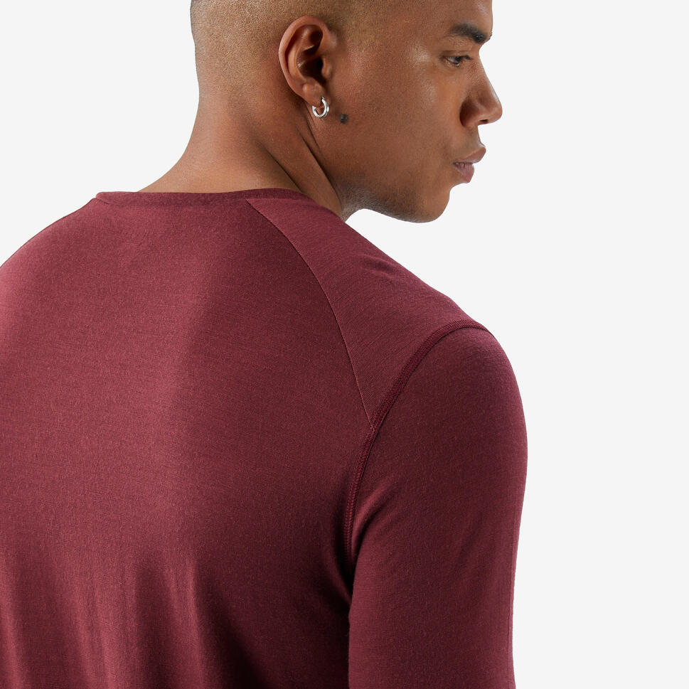 Simond Men's MT500 Long sleeve 100% Merino Wool T shirt - Image 12