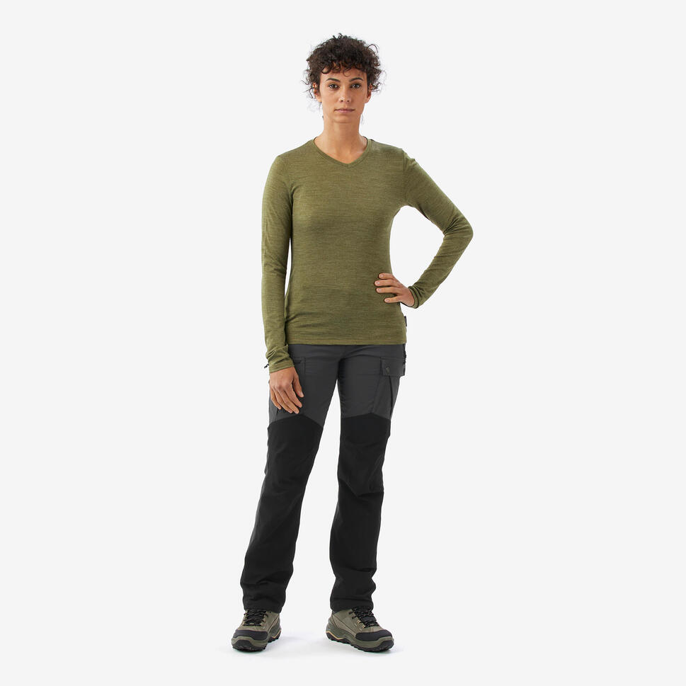 Simond Women's Travel 100 Merino Wool Long sleeve Shirt - Image 11