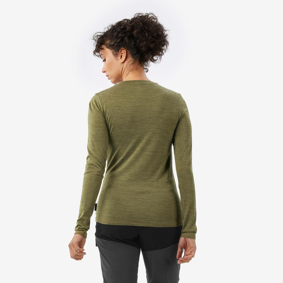Simond Women's Travel 100 Merino Wool Long sleeve Shirt - Image 10