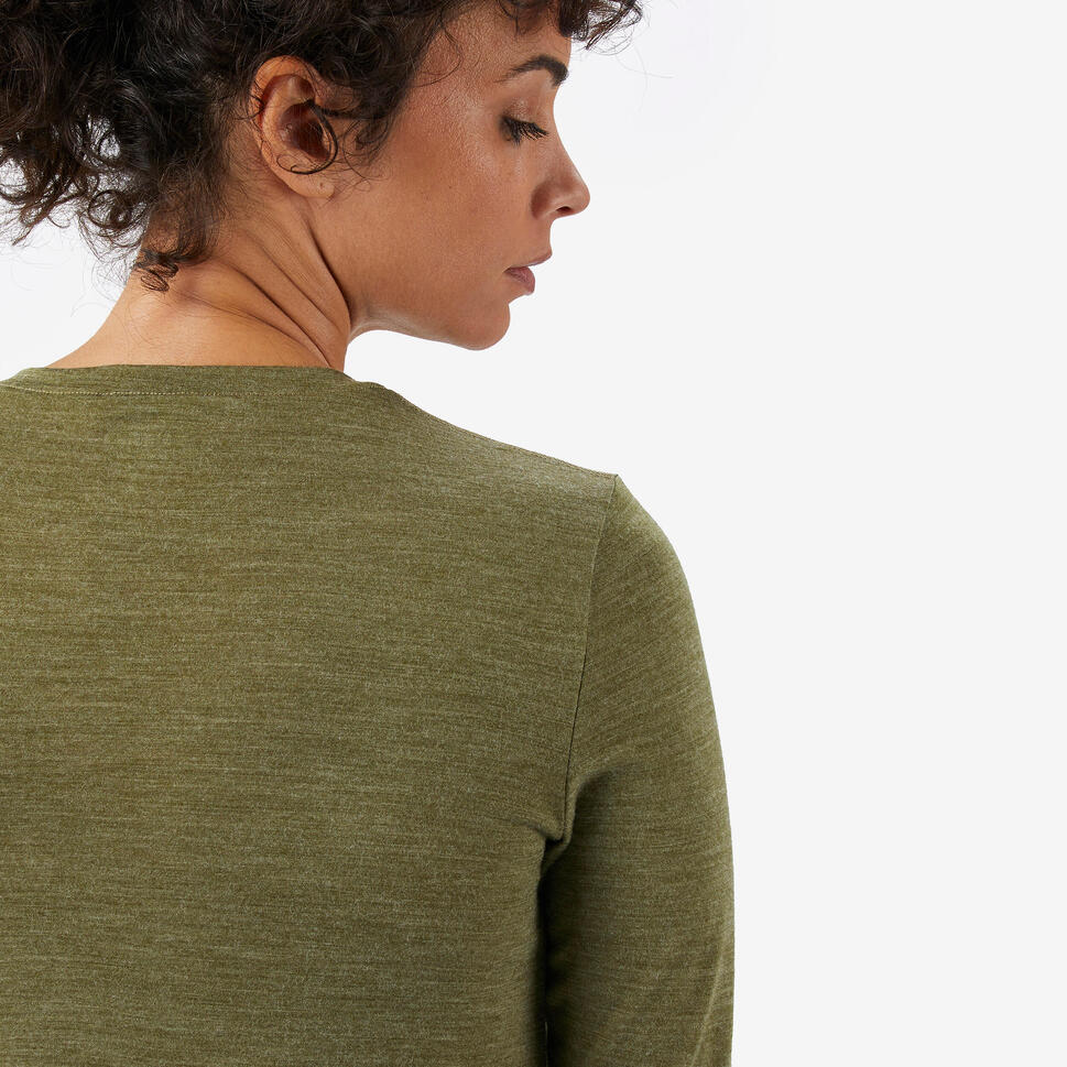 Simond Women's Travel 100 Merino Wool Long sleeve Shirt - Image 9