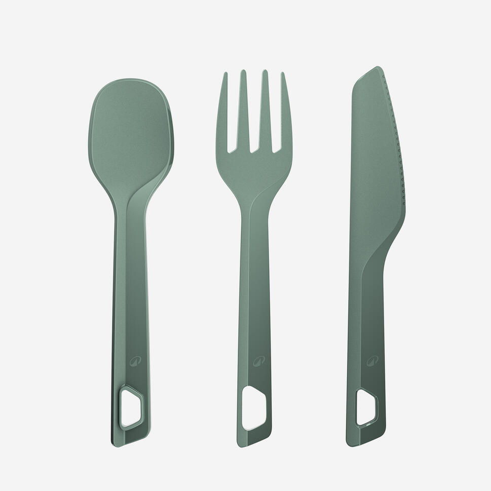 Quechua 500 Stainless Steel Nonstick Camping Cookset – 25 Piece for 4 People - Image 8